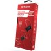 Fone de ouvido bluetooth vermelho epb-dz1rd - elg