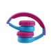 Fone headset safe kids azul e rosa melody - elg  